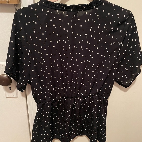 Blake blouse with dots - Picture 2 of 2